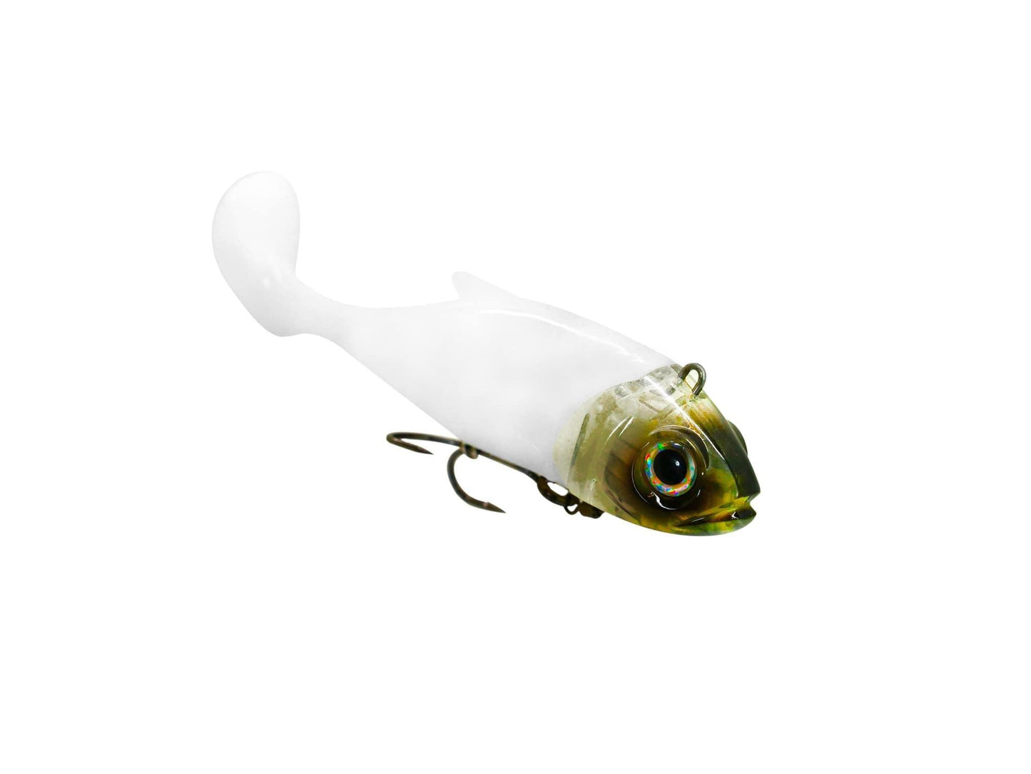 Fiiish Blaster Shad White Coco 16cm - Storfiske.no