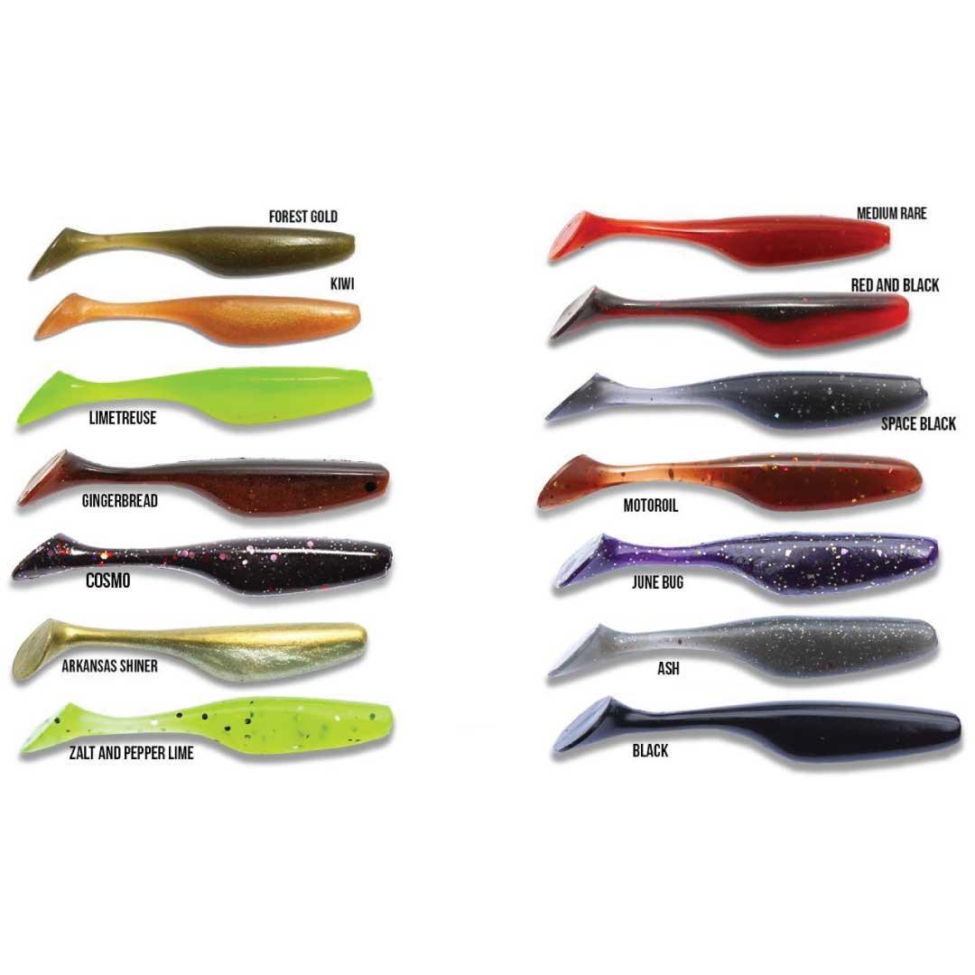 Kanalgratis Monkey Shad 9cm 12-Pack - Storfiske.no